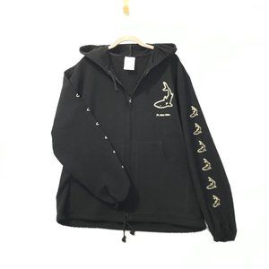 Vintage Yacht Club Aruba Shark Full Zip Light Jacket Large